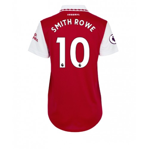 Arsenal Emile Smith Rowe #10 Hjemmedrakt Kvinner 2022-23 Kortermet Arsenal Emile Smith Rowe #10 Hjemmedrakt Kvinner 2022-23 Kortermet